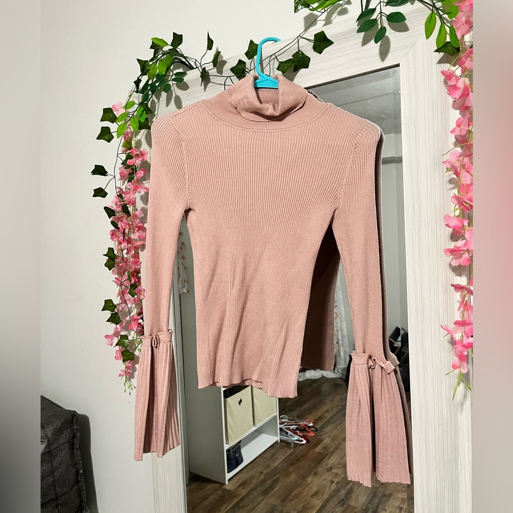 Bell sleeved sweater